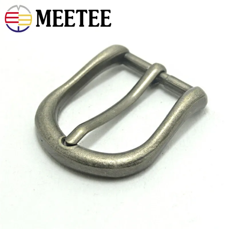 MEETEE 4 шт./лот 2 3 см Модный женский мужской сумки металлические пряжки для ремня