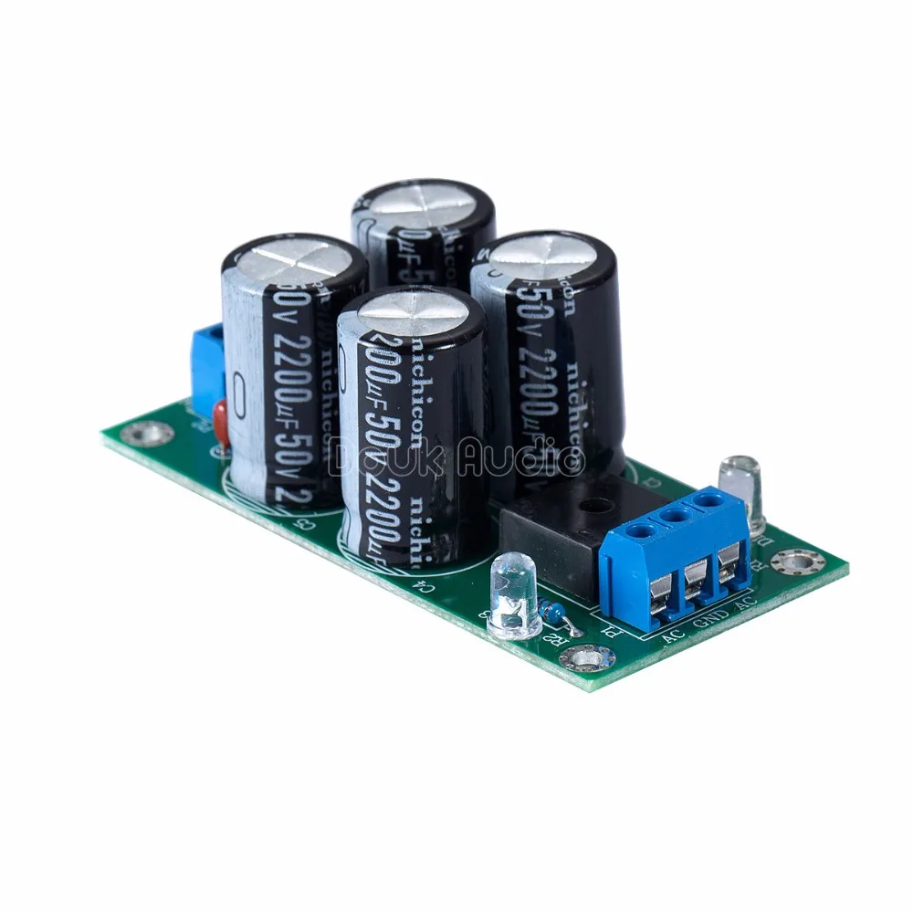 Плата модуля выпрямителя питания с фильтром Dual AC 15V ход Выход DC|Печатные платы| |