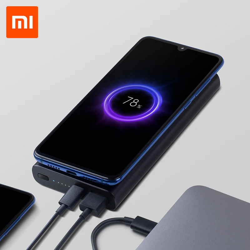 Доставка из России Xiaomi Беспроводное зарядное устройство Power Bank 10000mAh | Мобильные