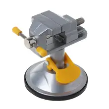 360 градусов фиксированная рамка присоска зажим регулируемый стол тиски вращающийся lloy скамейка винт для DIY ремесла прессформы инструмент для ремонта 649E
