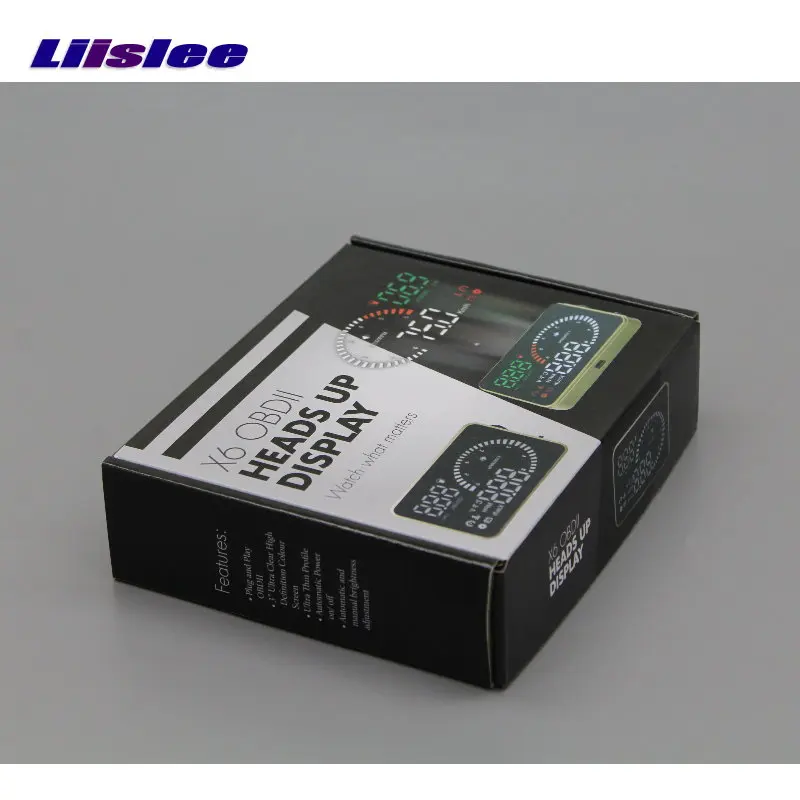 Liislee автомобильный HUD Дисплей для SAAB 9-3 9-5-безопасное вождение экран проектор/разъем OBD II