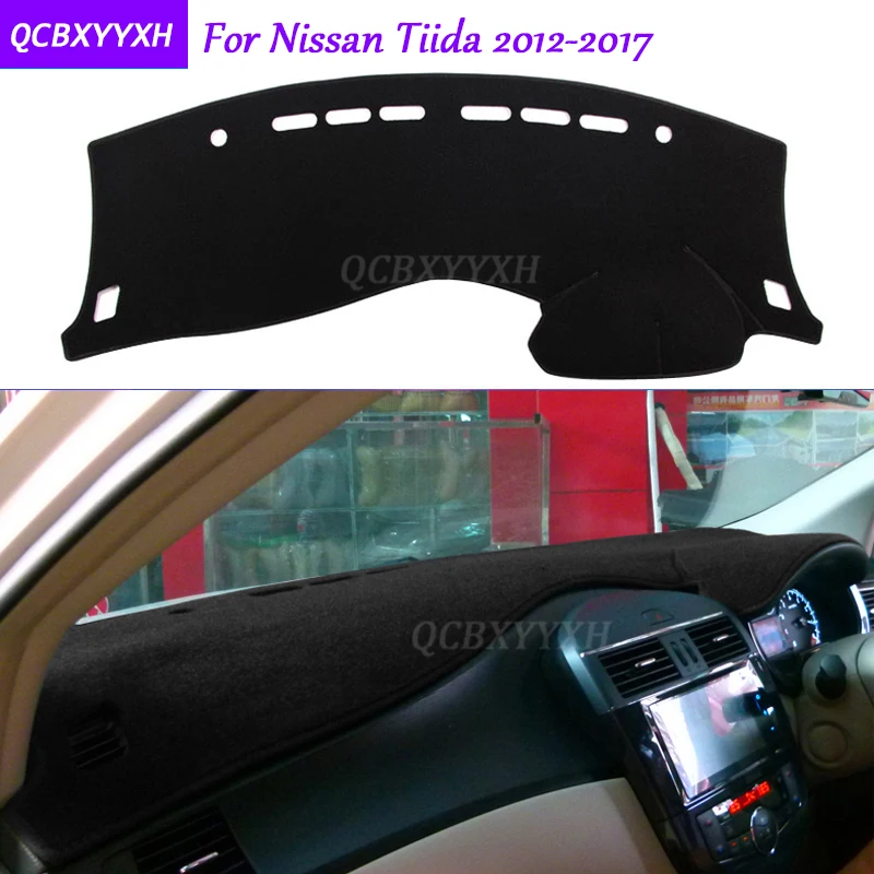 Для Nissan Tiida 2012- коврик на приборную панель защитный интерьер Photophobism коврик тент подушка для автомобиля Стайлинг авто аксессуары