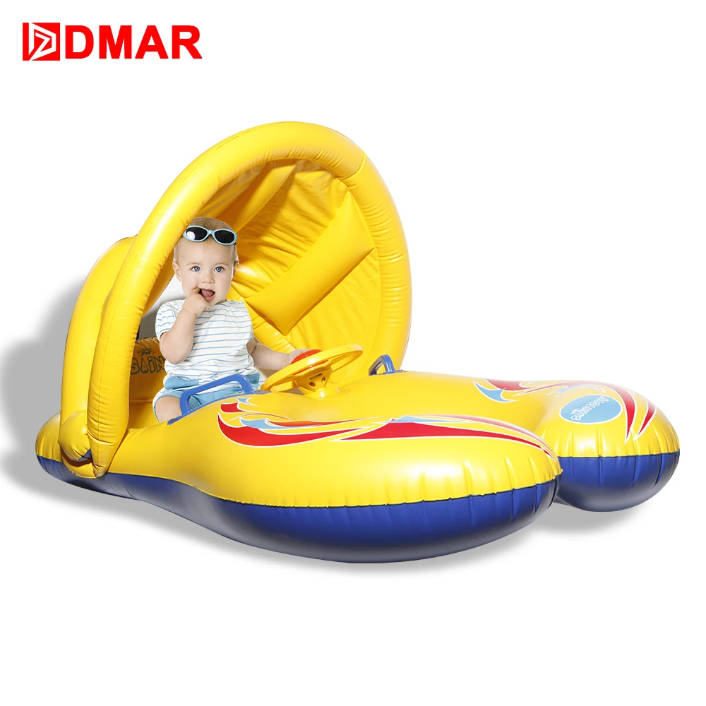 

DMAR Inflatable Swimming Ring for Baby Parents Together Pool Float Mattress Swimming Circle Beach Summer Water Game Party Toys