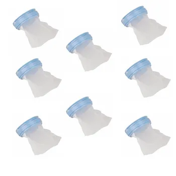 

8PCS Capture Filter Snap on Lid anti Flea Traps Head Lice and eggs for V-Comb Set Pet Supplies