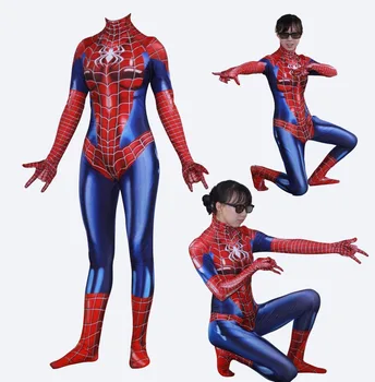 

Halloween Costumes Superior spider man cosplay Costumes Limited Edition Fitted Tights 3D printing zentai Jumpsuit Rompers