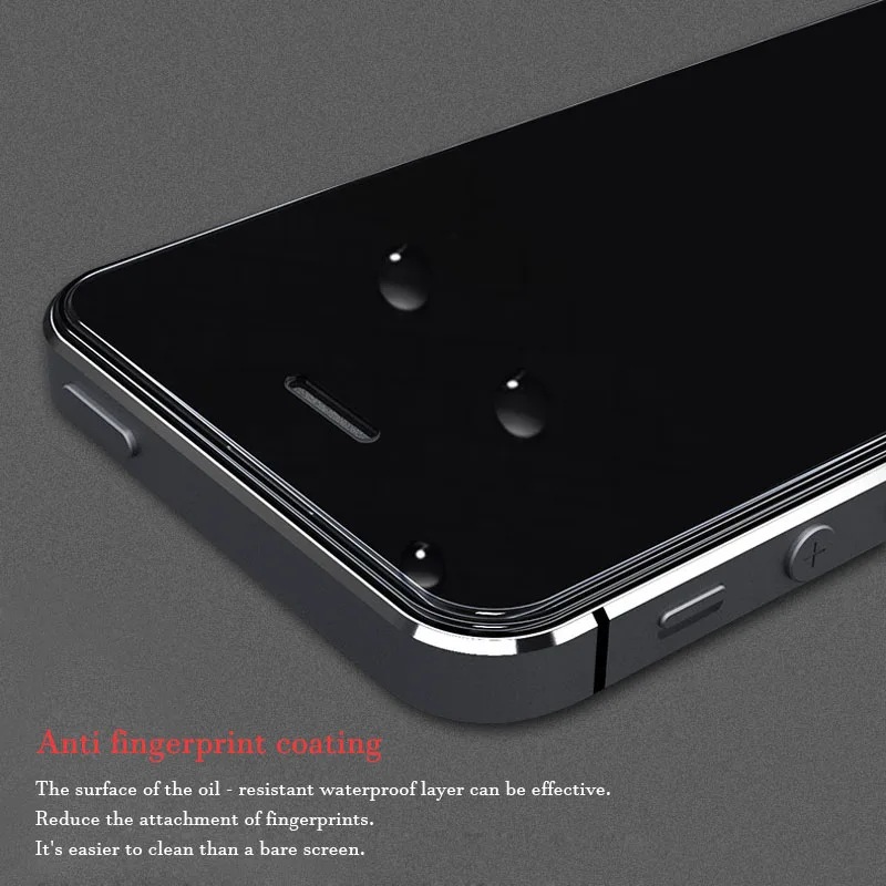 Закаленное стекло для Apple iPhone 5S 5 SE защита экрана 9H от синего света защитная пленка
