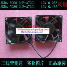 New Original ADDA ad8012ub-a73gl 12v 0.45a ad8012ub-a72gl 12v 0.25a Double Projector Cooling Fan