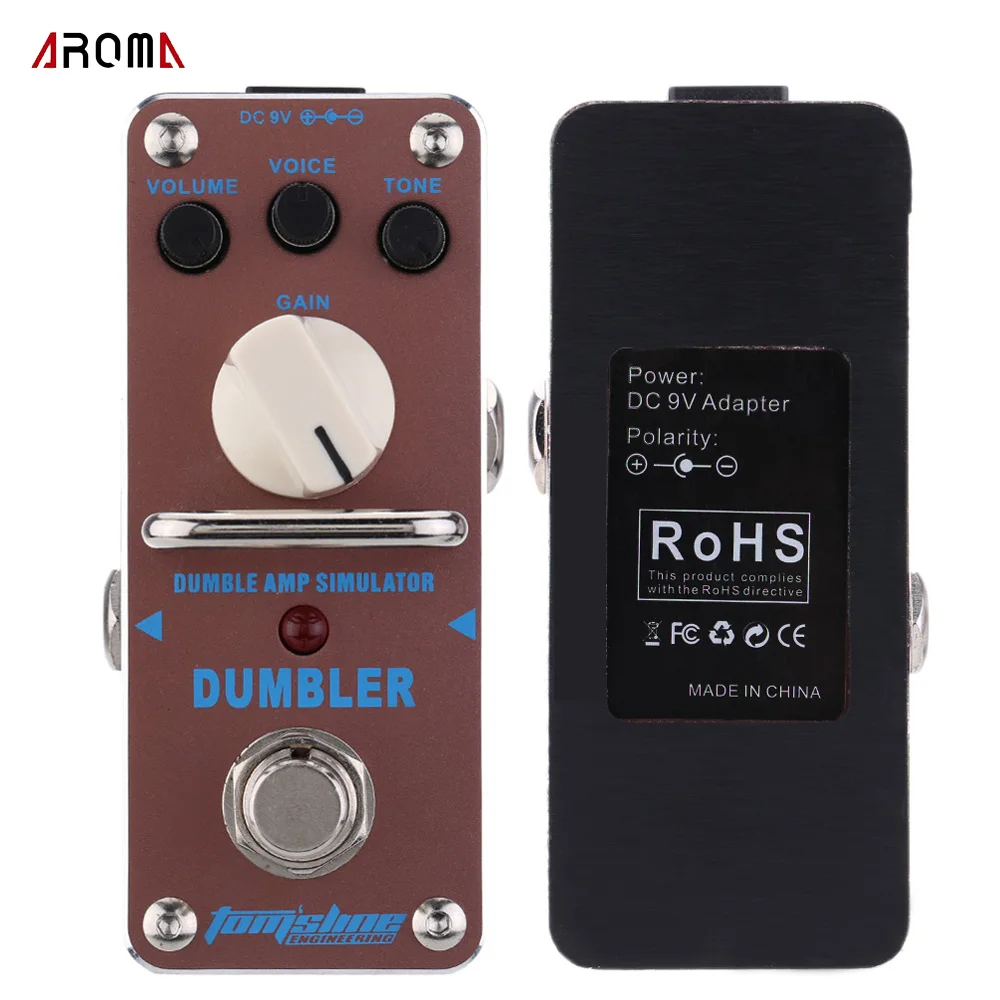 

Guitar accessories aroma guitar pedal Tom's Line Engineering ADR-3 Dumbler Dumble Amp Simulator