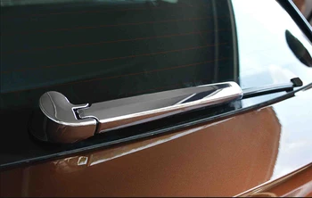 

For Audi Q5 2018 2019 2020 ABS Chrome Rear Window Windshield Wiper Blade Cover Trim 2pcs Auto Accessories