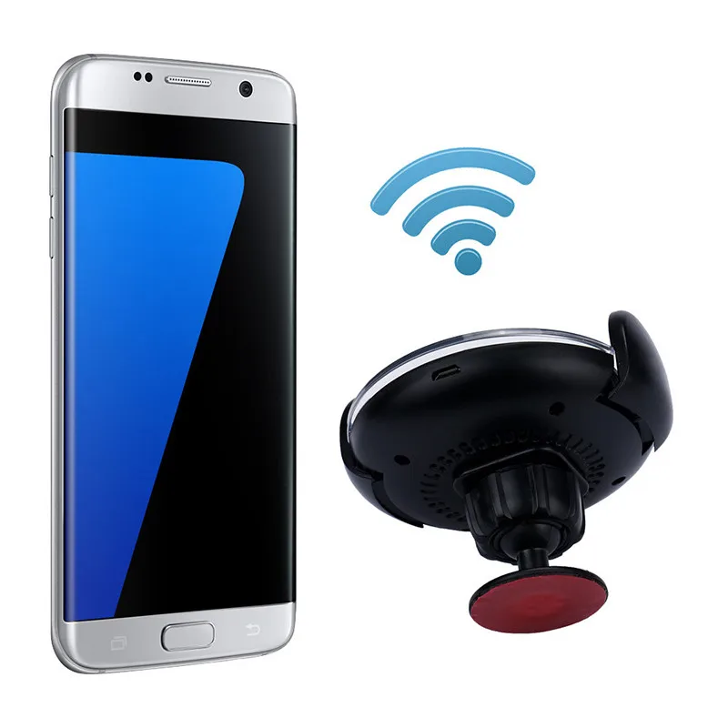 High Quality Qi Wireless Charger Charging Car Mount Holder