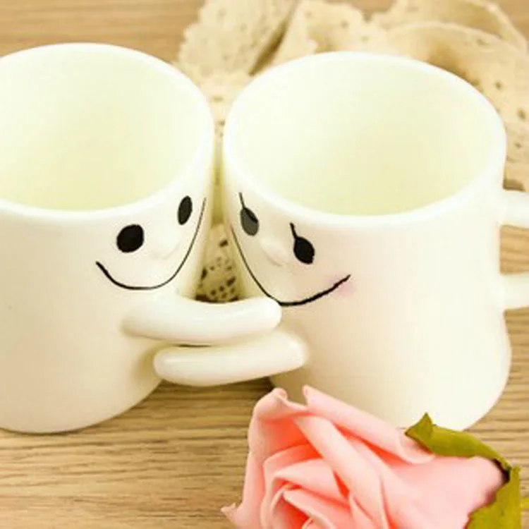 You can draw Big smile # THE LEGEND  Creative-hug-cup-cute-couple-girl-and-boy-embracing-on-a-ceramic-mug-cup-cup-expressions