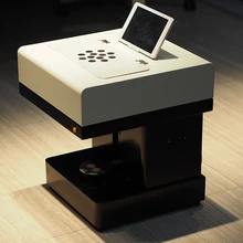 Hot salling cake Printing machine edible Selfie Printer Coffee Printer with 8 inch tablet PC and USB version+4*100ml edible ink