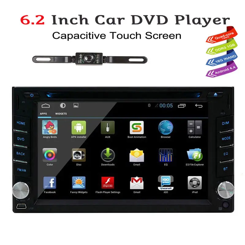 Clearance Quad Core Android 6.0 3G WIFI 6.2" Car Radio Stereo DVD Player GPS Navi+CAMERA 1 Clearance Quad Core Android 6.0 3G WIFI 6.2" Car Radio Stereo DVD Player GPS Navi+CAMERA 1