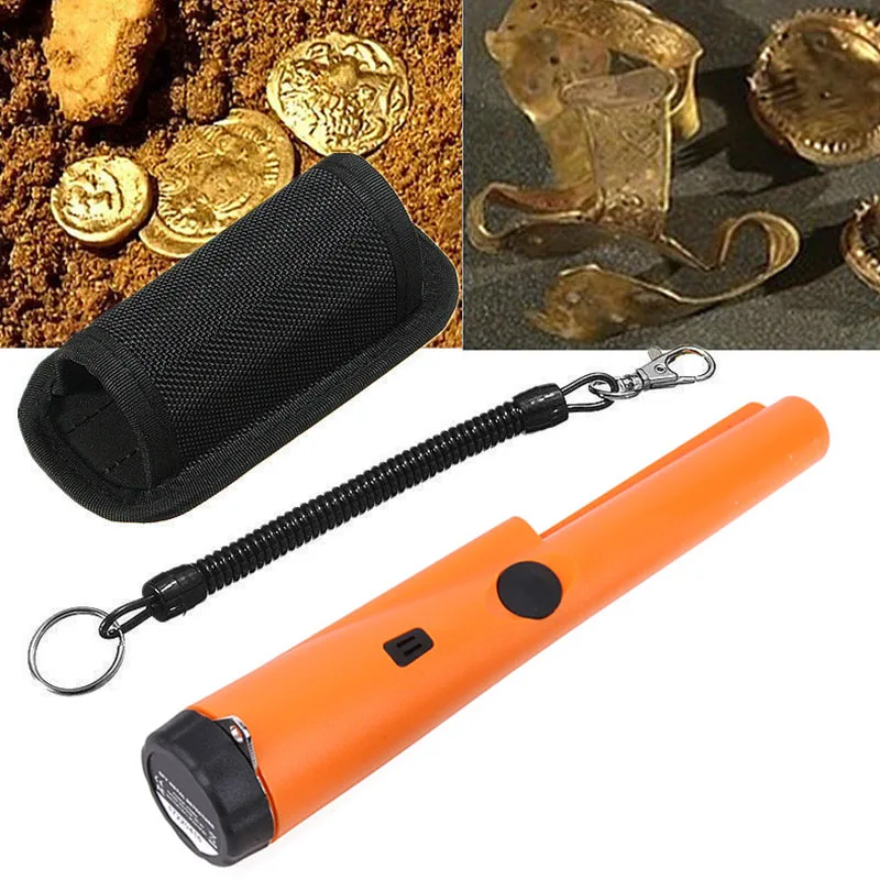 

Metal Detector Probe with Holster IP66 Waterproof Dig Treasure Tool Vibration Automatic Tuning Accessories @8 JDH99