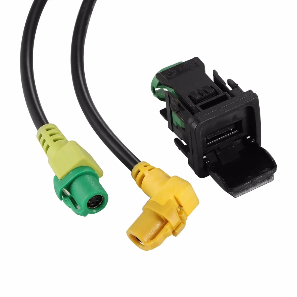 Автомобильный USB адаптер Onever аудиокабель переключатель разъем Aux для RNS315 RCD510 Magotan