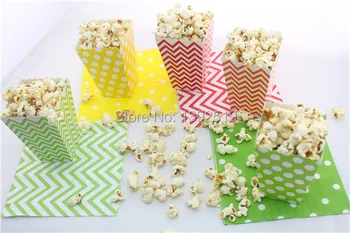 

Wholesale 1920pcs Wedding Favors and Gifts Box Paper Pop corn Boxes Goodie Box set of 12pcs YOU PICK COLROS free shipping