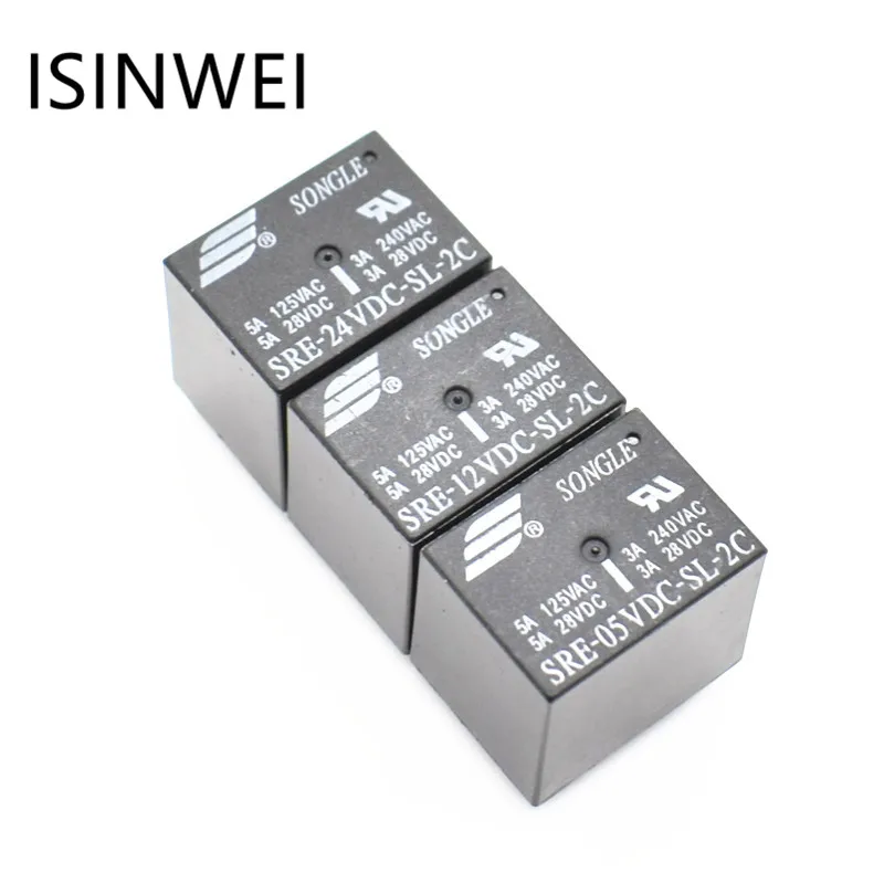 

Power Relays SRE-05VDC-SL-2C SRE-12VDC-SL-2C SRE-24VDC-SL-2C 5V 12V 24V 3A 240V 8PIN Relay Wholesale Price