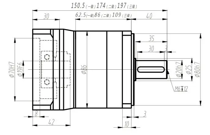 LRF90 for 80 AC Servo motor