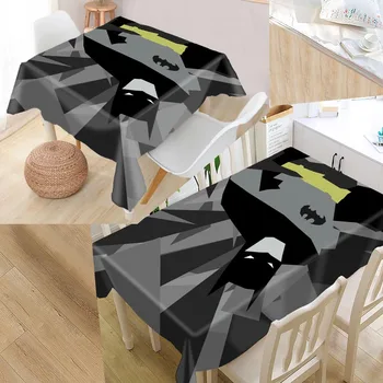 

Custom Batman Table Cloth Oxford Fabric Rectangular Waterproof Oilproof Table Cover Family Party Tablecloth