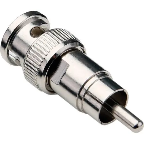 

BNC Male to RCA Male Coupler Adapter Connector for Cctv Security Cameras