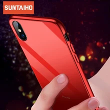 Suntaiho for iphone xs max case Plating Edge Phone cover for iphone 8 plus case Back Cover phone case for iphone xr case 7 6 Suntaiho for iphone xs max case Plating Edge Phone cover for iphone 8 plus case Back Cover phone case for iphone xr case 7 6