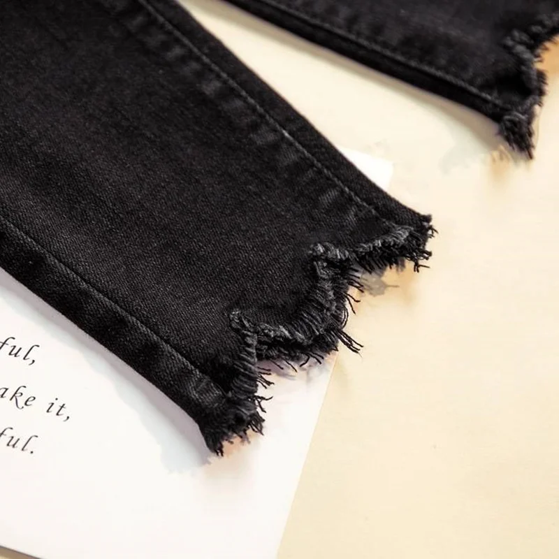 2019 Jeans Female Denim Pants Black Color Womens Jeans Donna Stretch Bottoms Feminino Skinny Pants For Women Trousers Free Ship 2019 Jeans Female Denim Pants Black Color Womens Jeans Donna Stretch Bottoms Feminino Skinny Pants For Women Trousers Free Ship