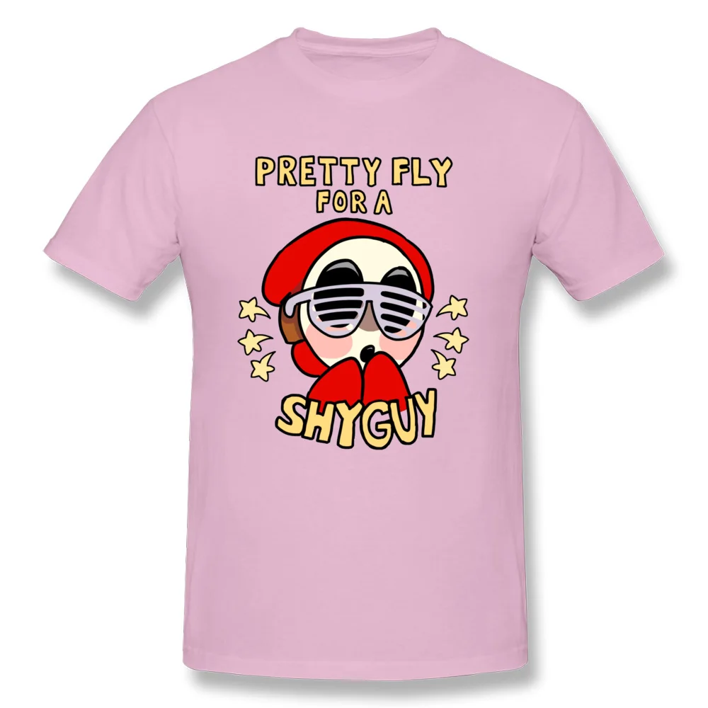 comfortable Gift O Neck Tshirts April FOOL DAY Tops Shirt Short Sleeve for Men Coupons Pure Cotton Design T Shirt pretty fly for a shy guy 12052 pink