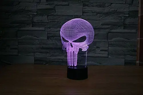 С мини плеер дети Семья подарок новый товар lmeison Каратель 3D Оптические иллюзии Night