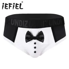 IEFiEL/черные модные мужские сексуальное женское белье сращивания милый галстук для смокинга трусы нижнее белье трусы для нижнего белья в ночное время
