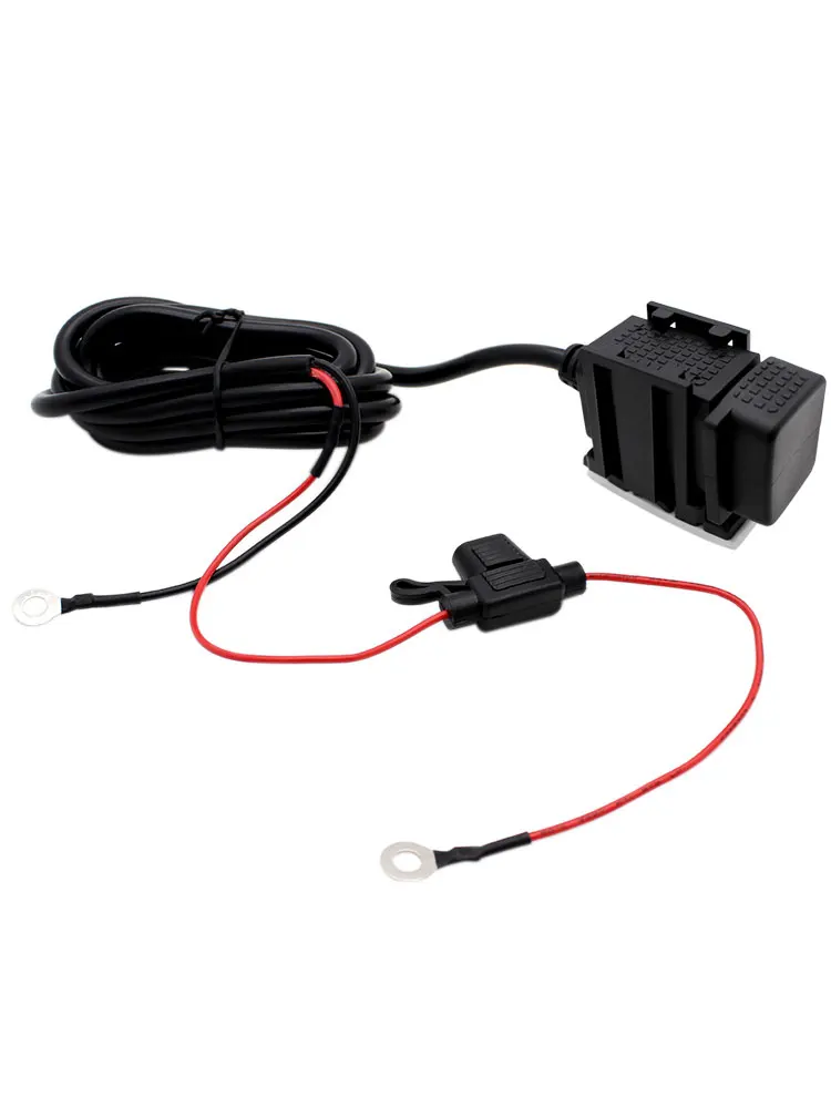 Nordson 12V Motorcycle USB Charger Moto ATV Dual USB Socket Waterproof Charger Power Adapter Outlet Power Motorcycle Accessories