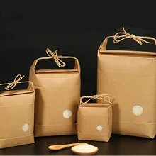 300 шт продукт рисовая бумажная упаковка/чайная Упаковка картонный бумажный пакет/бумажный контейнер для хранения еды