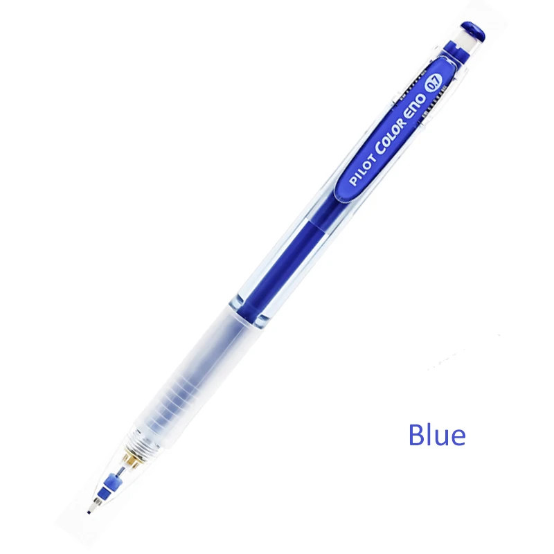 Япония стираемый цветной механический карандаш HCR-197 цветной карандаш 0,7 мм свинцовый стержень - Цвет: Blue Pencil