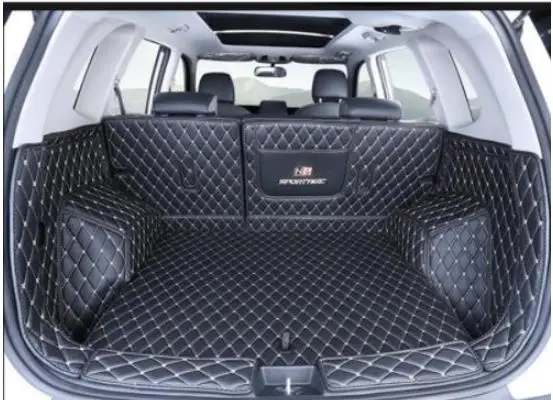 Полностью закрытый 3D коврик для багажника автомобиля модифицированный коврик для Kia Sportager