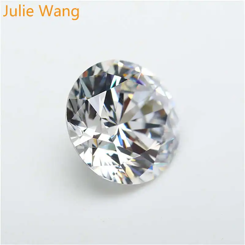 Julie Wang 1 6 мм 5A циркониевая огранка свободные циркониевые каменные бусины