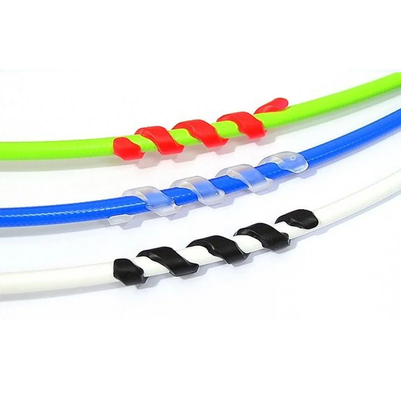5PCS Cycling Line Pipe Wrap Spiral Screw Sleeve Bicycle Brake Cable