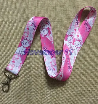 

Lot 50Pcs popular cartoon Mary cats Cell Phone Lanyards MP3 Strap Lanyards NECK Lanyard Charm WW363