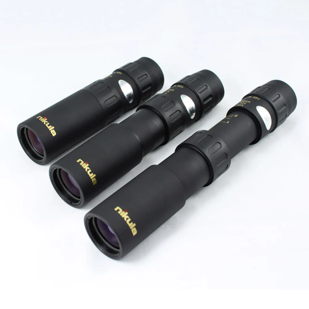 

2016 High Quality Genuine 10-30x25 NIKULA high-power high-definition zoom monocular