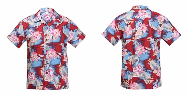 Для Мужчин's Гавайские рубашки коктейль девушка нефрит хлопок большой плюс размеры рубашка нарядное платье рубашки для мужчин chemise homme camisa