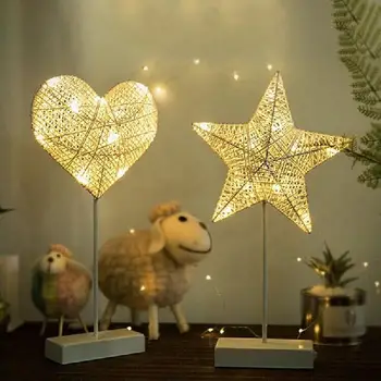 

Sweet Symbol Lamps Indoor Decorative Nights Lamps LED Night Light Romantic 3D Love Heart Wedding Party Decoration