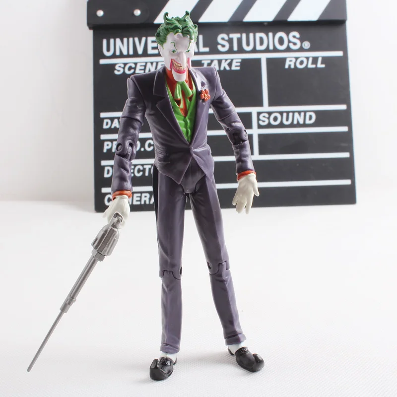 DC Бэтмен Джокер ПВХ фигурка Коллекция Модель игрушки 7 дюймов 18 см 15 видов стилей - Цвет: G 17cm