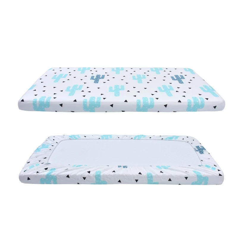 100% Cotton Crib Fitted Sheet Soft Breathable Baby Bed Mattress Cover Cartoon Newborn Bedding For Cot Size 130*70cm 100% Cotton Crib Fitted Sheet Soft Breathable Baby Bed Mattress Cover Cartoon Newborn Bedding For Cot Size 130*70cm