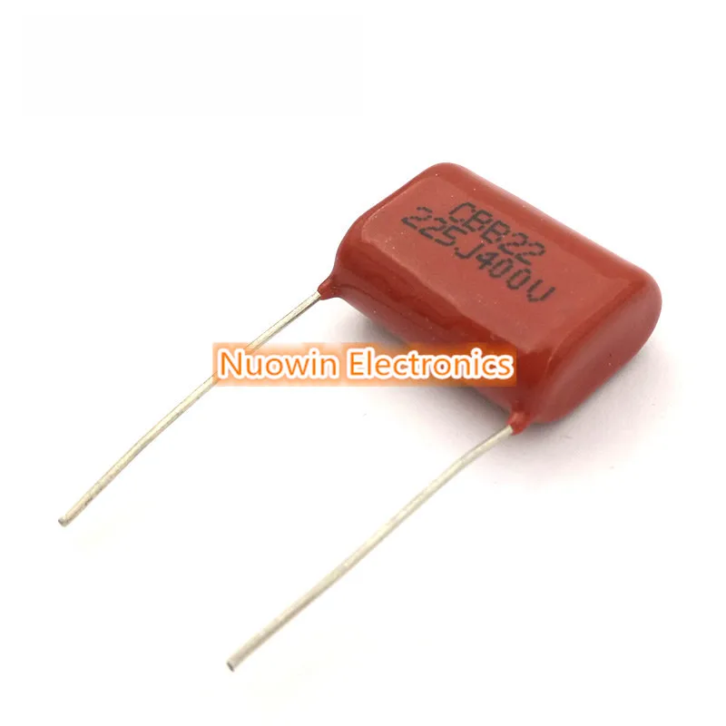 

10pcs CBB Polypropylene film capacitor pitch 20mm 2.2uF 225 400V
