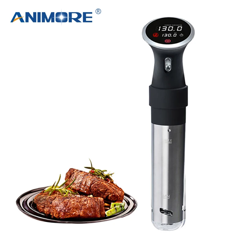 

ANIMORE Sous Vide Precision Cooker Immersion Circulator Accurate Temperature Control Digital LCD Display Stainless Steel Cooker