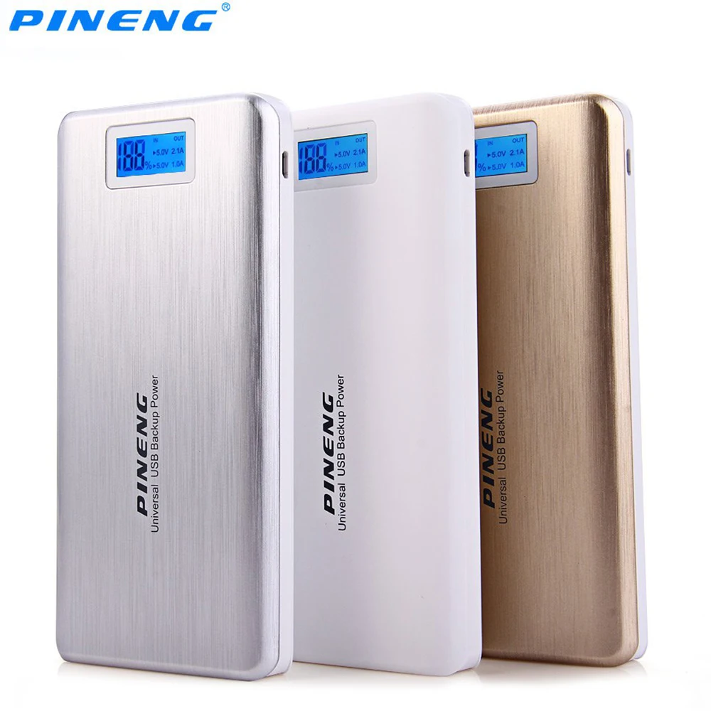 imágenes para PN-999 Pineng 20000 mAh Capacidad del Banco de Potencia Ultrafino poverbank Externa Bateria Batería externa Portátil Cargador de Copia de seguridad con LED imágenes para PN-999 Pineng 20000 mAh Capacidad del Banco de Potencia Ultrafino poverbank Externa Bateria Batería externa Portátil Cargador de Copia de seguridad con LED