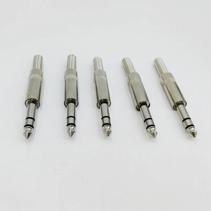 

Audio connector mono audio plug 6.3 power amplifier plug plug 6.35 single large double core
