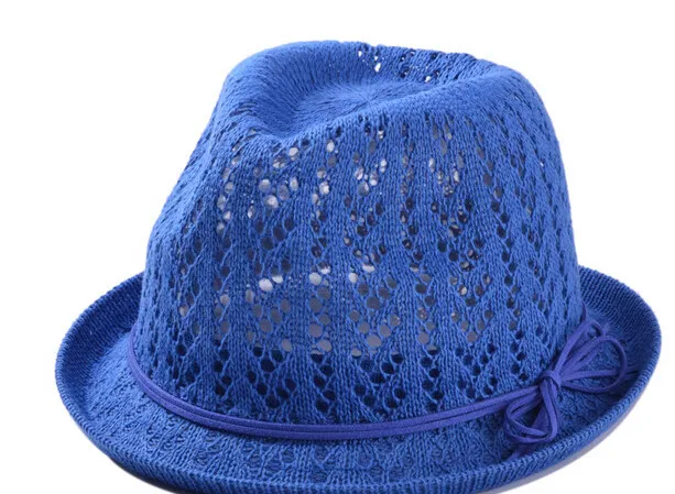10 шт./партия,, женская соломенная шляпа от солнца, для взрослых, однотонная, открытая, летняя, повседневная, шляпа, женская, с бантом, джазовая шляпа