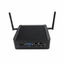 Последние core I3-3217U Мини-Компьютер wintel Embedded тонкий компьютер Linux 1080 P Черный Q210S