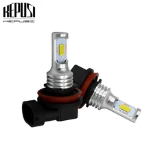 Buy 2x H8 H9 H11 Led Fog Light Bulb Auto Car Motor Truck Canbus Error Free LED Bulbs Driving Lights DRL Lamp 12V 24V for Cars White Free Shipping