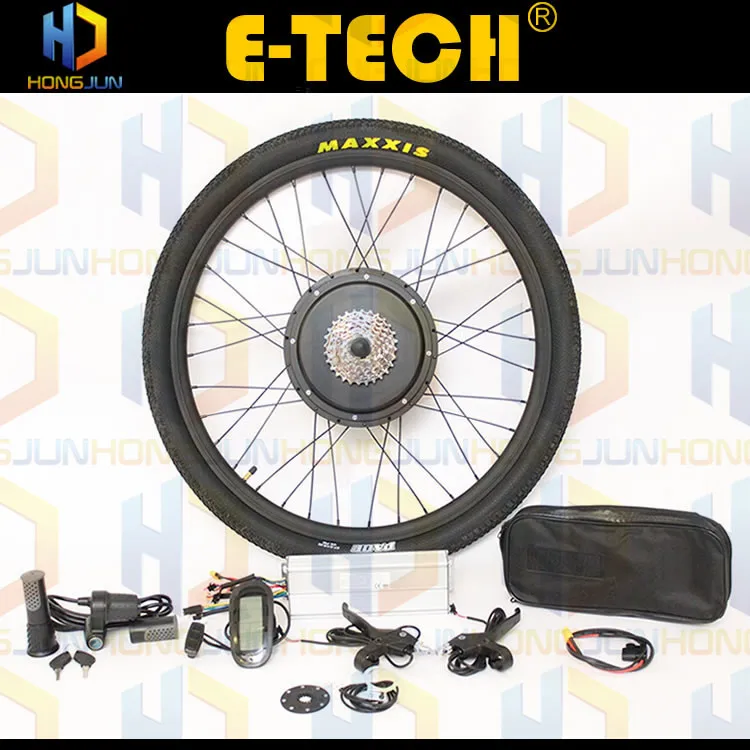 Бесплатная доставка в ЕС! ETECH 48 В 1500 Вт 26 \(26 дюймов) задний привод колеса eBike преобразования Наборы с ЖК-дисплей Дисплей Бесплатная доставка в ЕС! ETECH 48 В 1500 Вт 26 \(26 дюймов) задний привод колеса eBike преобразования Наборы с ЖК-дисплей Дисплей