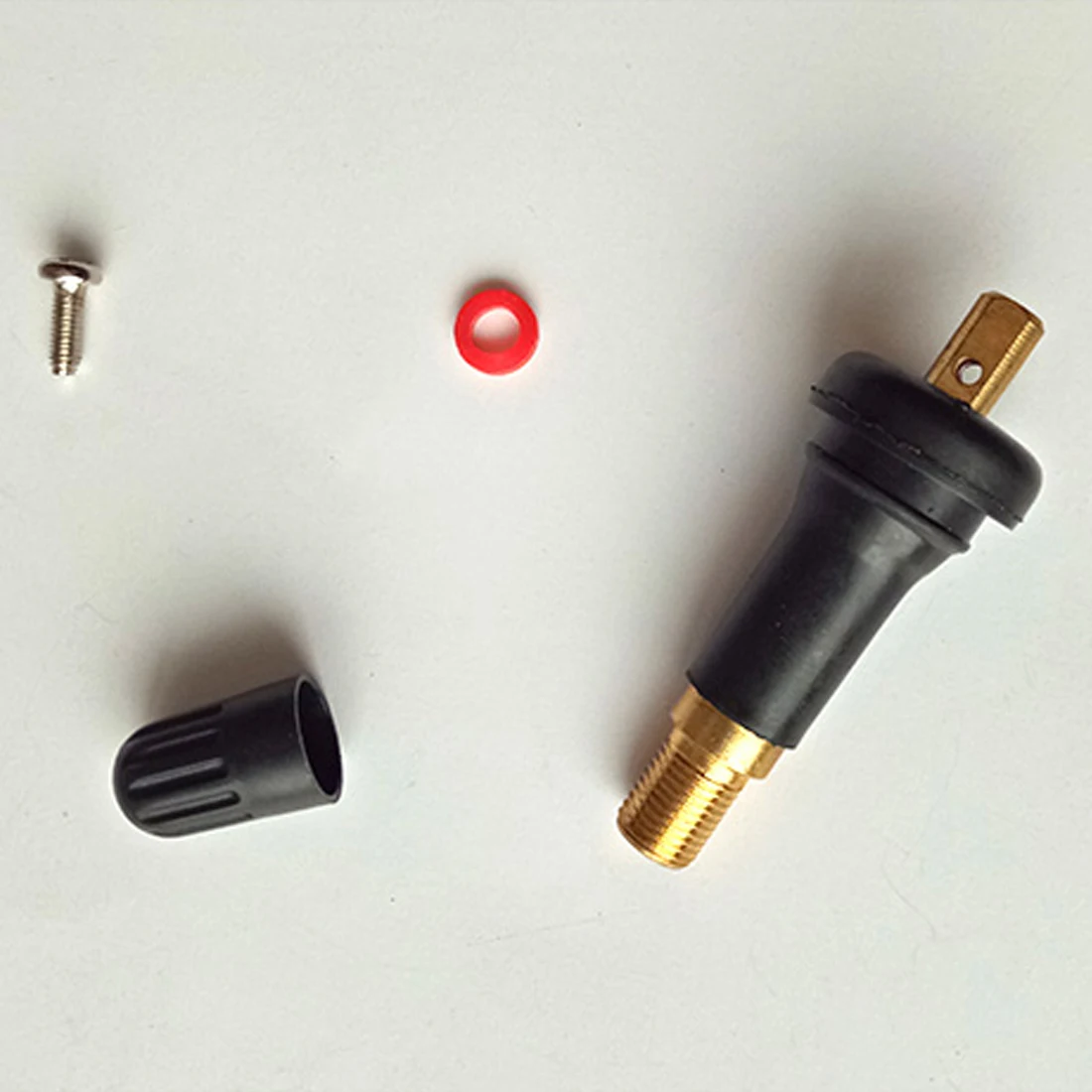 Dewtreetali Sensor Valve Stem 4Pcs TPMS Tire Pressure Monitoring System Anti explosion Snap In